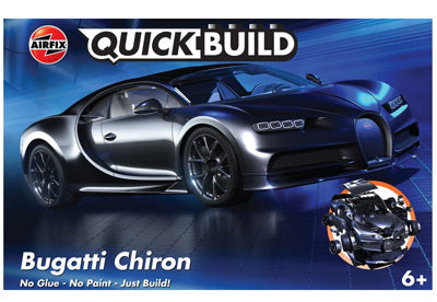 J6025 Bugatti Chiron - Black