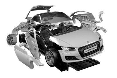 J6054 Audi TT Coupe - Blue (6/ctn)