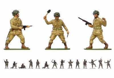 A02711V 1:32 WWII U.S. Paratroops