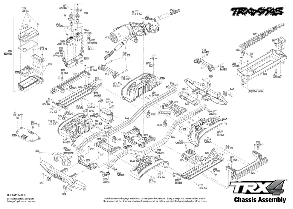 TRA82216-4-R6 Traxxas 1/10 TRX-4 Unassembled 4wd Kit, Clipless Mounting FOR LONG RUN TIME & QUICK CHARGER ORDER TRA2992