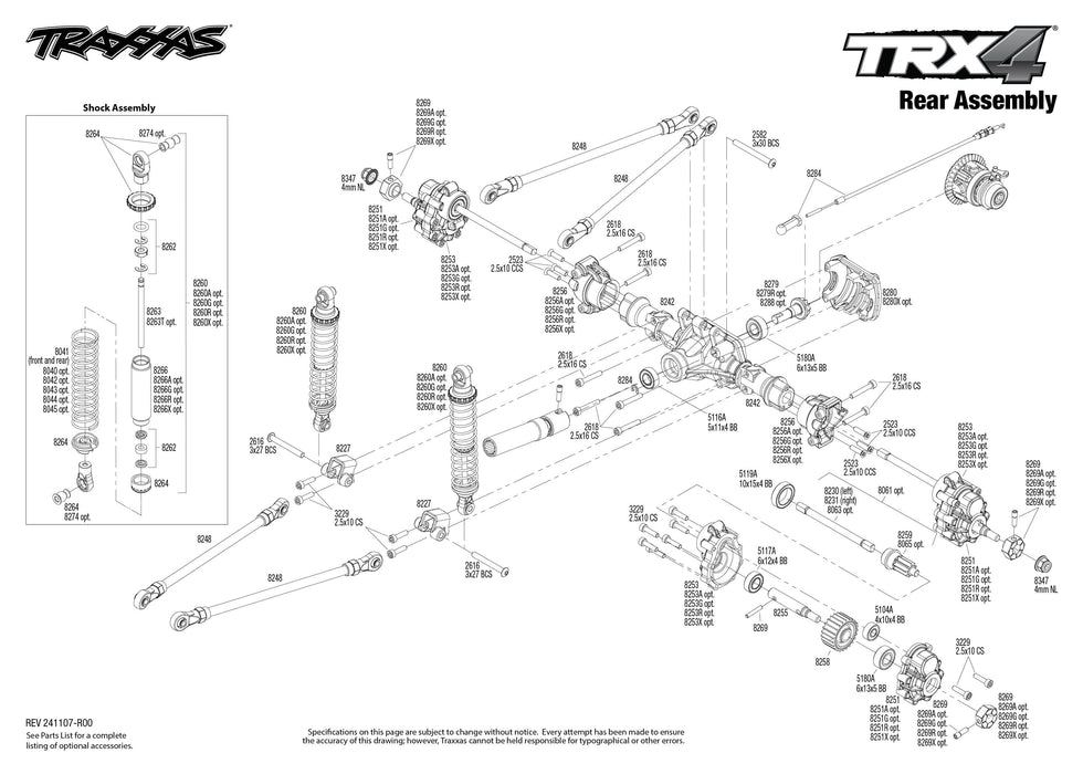 TRA82216-4-R6 Traxxas 1/10 TRX-4 Unassembled 4wd Kit, Clipless Mounting FOR LONG RUN TIME & QUICK CHARGER ORDER TRA2992
