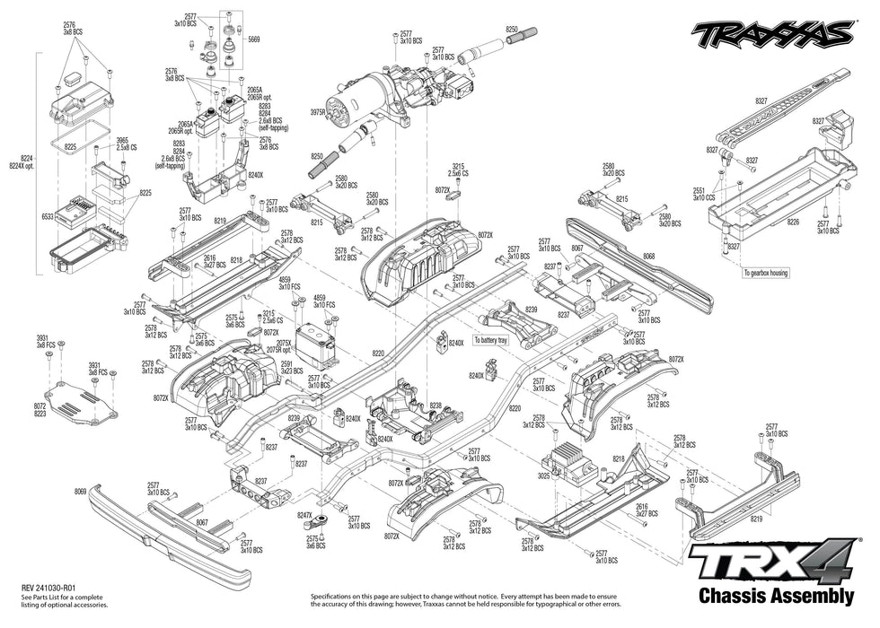 TRA82246-4RED Traxxas TRX-4 1979 Ford Bronco Clipless Body - Red *** YOU will need this part # TRA2992 to run this truck