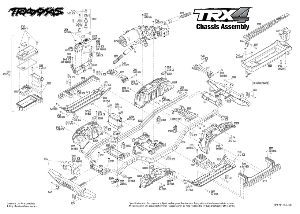 TRA82256-4RED Traxxas 1/10 TRX-4 Defender 4WD RTR, Clipless Mounting - Red (YOU will need this part # TRA2992 to run this truck)