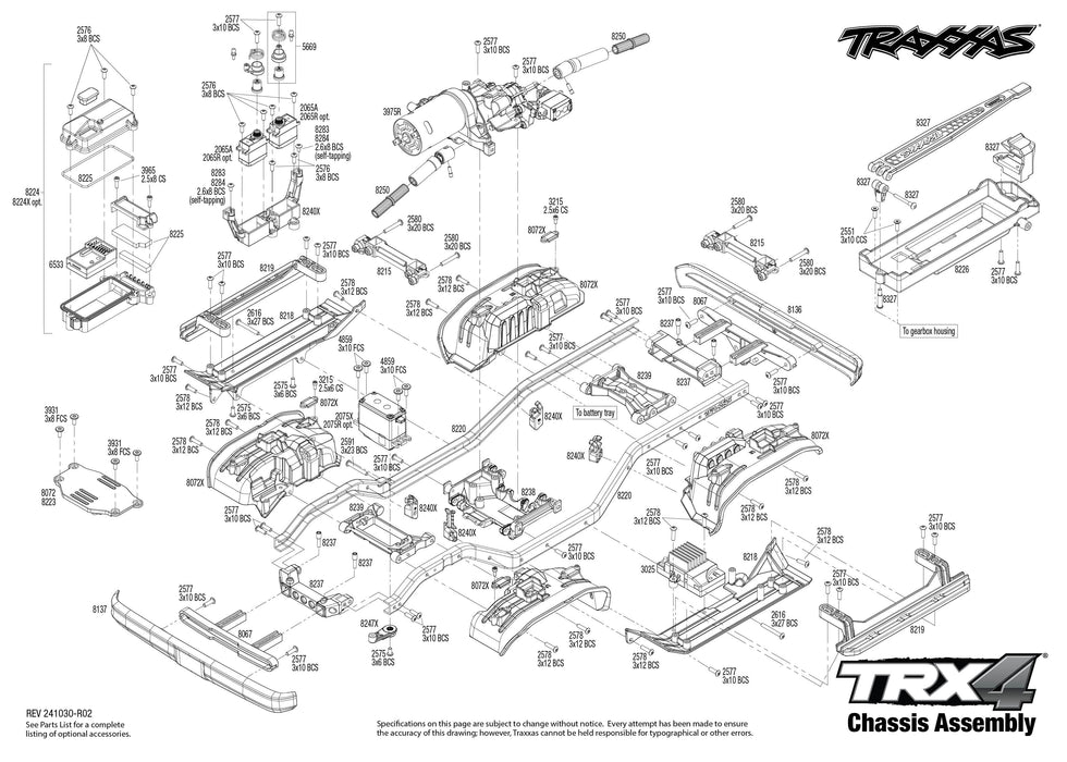 TRA82276-4BLACK Traxxas TRX-4 1979 Chevrolet Blazer Clipless Body - Black **YOU will need this part # TRA2992 to run this truck
