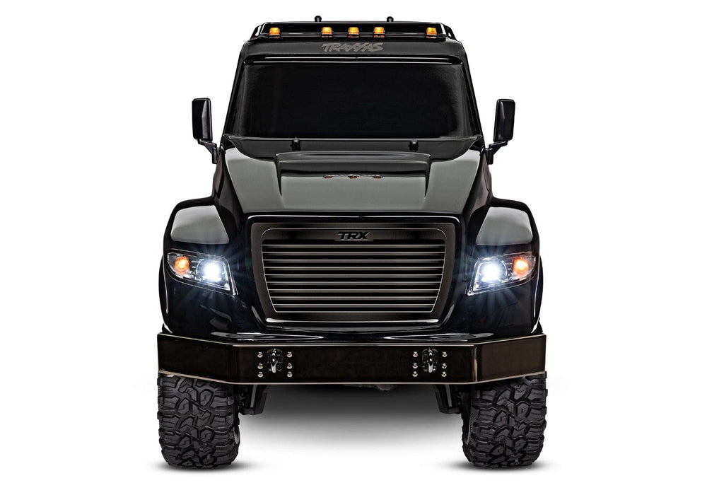 TRA88086-84   2023 BLACK Traxxas TRX-6 Ultimate RC Hauler 6X6 w/ LEDs & Winch - Black **Sold Separately YOU will need this part #TRA2970-3S to run this truck