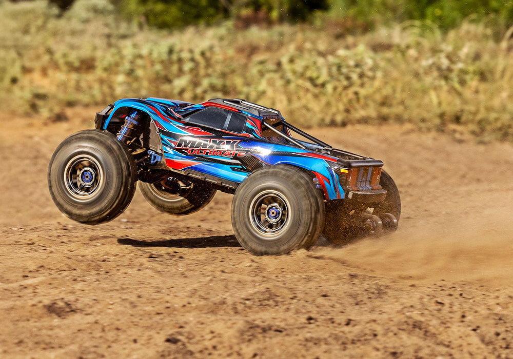 TRA89087-4BLUE Traxxas Maxx Ultimate VXL-4S 4x4 RTR - Blue *** YOU will need this part # TRA2998 to run this truck