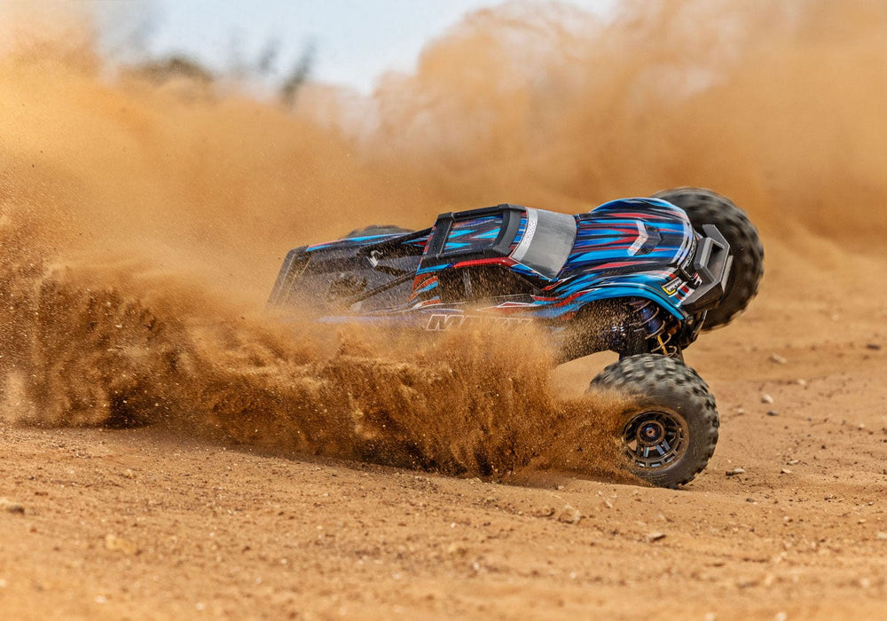 TRA89087-4BLUE Traxxas Maxx Ultimate VXL-4S 4x4 RTR - Blue *** YOU will need this part # TRA2998 to run this truck