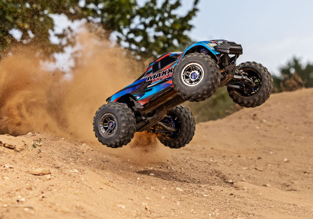 TRA89087-4BLUE Traxxas Maxx Ultimate VXL-4S 4x4 RTR - Blue *** YOU will need this part # TRA2998 to run this truck