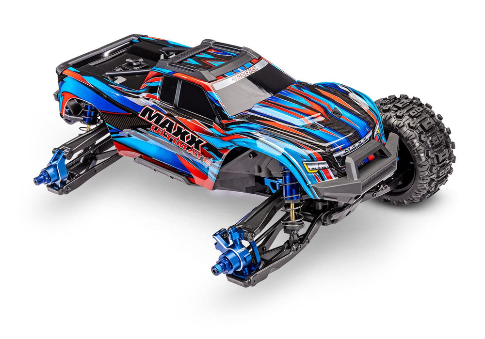 TRA89087-4BLUE Traxxas Maxx Ultimate VXL-4S 4x4 RTR - Blue *** YOU will need this part # TRA2998 to run this truck