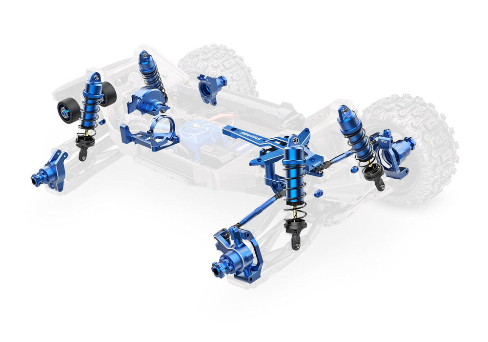 TRA89087-4BLUE Traxxas Maxx Ultimate VXL-4S 4x4 RTR - Blue *** YOU will need this part # TRA2998 to run this truck