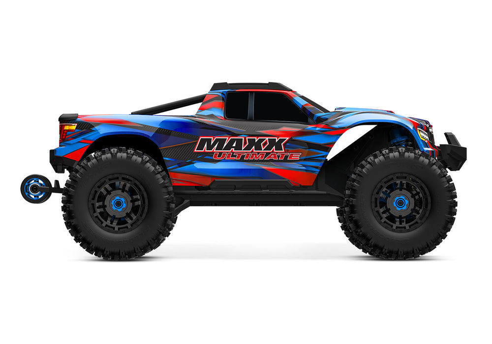 TRA89087-4BLUE Traxxas Maxx Ultimate VXL-4S 4x4 RTR - Blue *** YOU will need this part # TRA2998 to run this truck