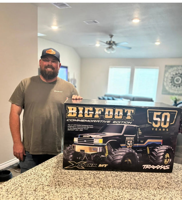 TRA77136-4 Traxxas X-Monster Bigfoot 50th Brushless 4x4 RTR ( ONLY LIMITED TO 100 IN CANADA )