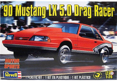 RMX854195 	1/25 '90 Mustang LX 5.0 Drag Racer