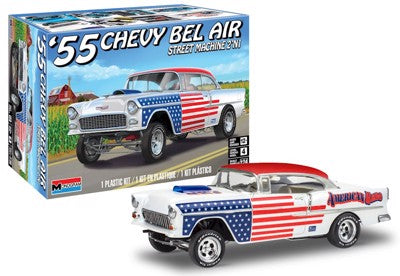 RMX854519 1:24 1955 CHEVY BEL AIR STREET MACHINE 2N1