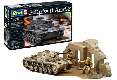 RVG03229 1:76 PzKpfw II Ausf. F (24/ctn)