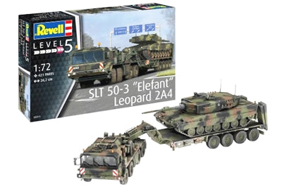 RVG03311 1:72 SLT 50-3 Elefant + Leopard 2A4 (6/c