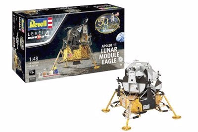 RVG03701 1:48 Apollo11 Lunar Module Eagle (3/ctn)