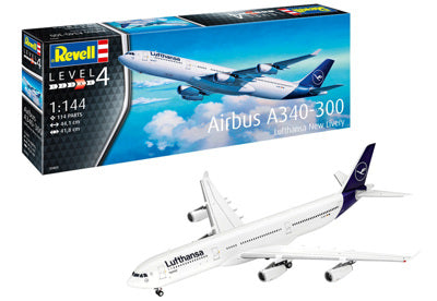 RVG03803 1:144 A340-300 "Lufthansa" New Livery (6/ctn)