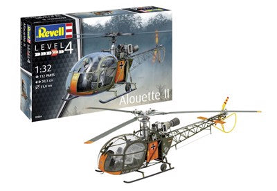 RVG03804 1:32 Alouette II (6/ctn)
