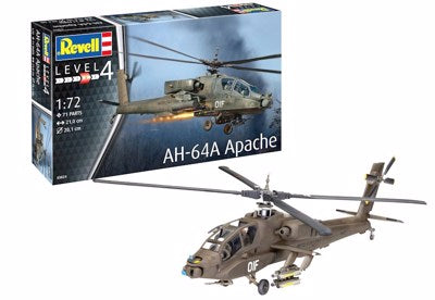RVG03824 1:144 AH-64A Apache (12/ctn)