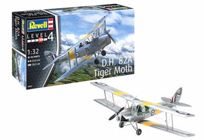 RVG03827 1:32 D.H. 82A Tiger Moth (3/ctn)