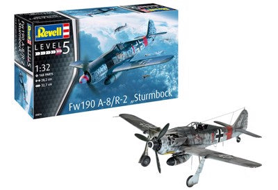 RVG03874 1:32 Fw190 A-8/R-2 Sturmbock (3/ctn)