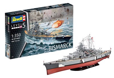 RVG05040 1:350 Battleship Bismarck (1/ctn)