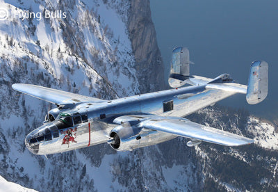RVG05643 1:48 Gift Set B-25J Mitchell: Flying Bulls 25th Anniv. (6/ct