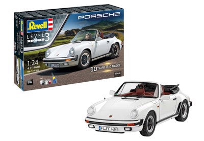 RVG05646 1:24 Gift Set Porsche 911 G-Model Cabrio 50th Anniv. (12/ct