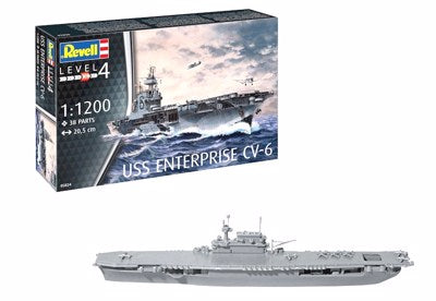 RVG05824 1:1200 USS Enterprise CV-6 (24/ctn)