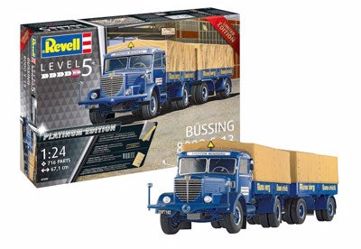 RVG07580 1:24 Büssing 8000 S 13 mit Trailer "Plat Edition" (3/ctn)