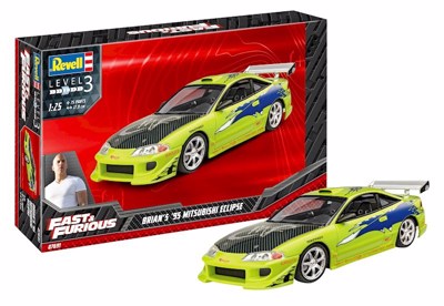 RVG07691 1:25 Fast & Furious Brian's 1995 Mitsubishi Eclipse (6/ctn)