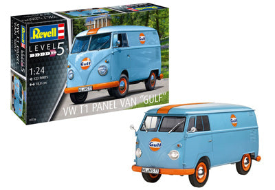 RVG07726 1:24 VW T1 Panel Van (Gulf Decoration) (12/ctn)