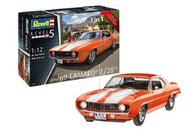 RVG07727 1:12 '69 Chevy Camaro (3/ctn)