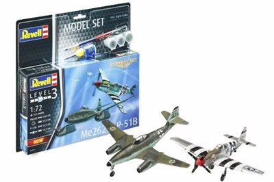RVG63711 1:72 Model Set Combat Set Me262 & (12/ctn)
