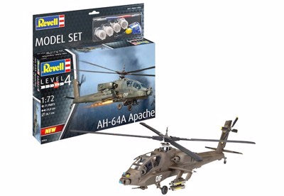 RVG63824 1:144 Model Set AH-64A Apache (/ctn)