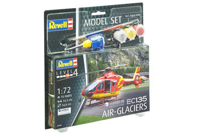 RVG64986 1:72 Set - EC 135 Air-Glaciers (12/