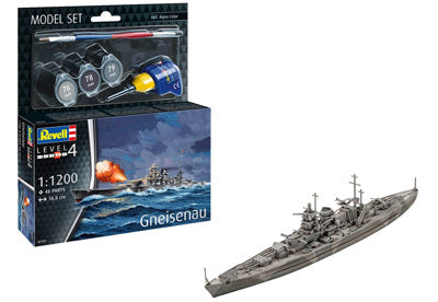 RVG65181 1:1200 Model Set Battleship Gneisenau (12/ctn)