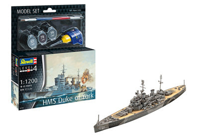 RVG65182 1:1200 Model Set Battleship HMS Duke of York (12/ctn)