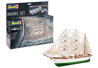 RVG65432 1:350 Model Set Gorch Fock (12/ctn)