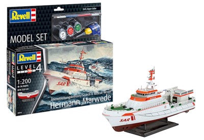 RVG65812 1:200 Model Set S&R Vessel "Hermann Marwede"