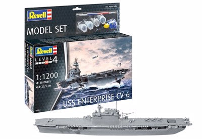RVG65824 1:1200 Model Set USS Enterprise CV-6 (12/ctn)