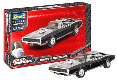 RVG67693 1:25 Model Set Fast & Furious - Dominic's 1970 Dodge Charger