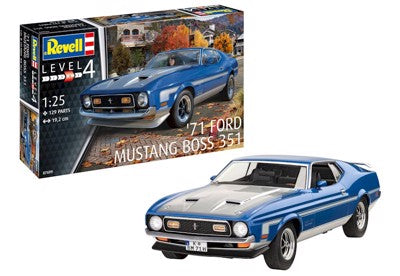 RVG67699 1:25 Model Set '71 Mustang Boss 351 (12/ctn)