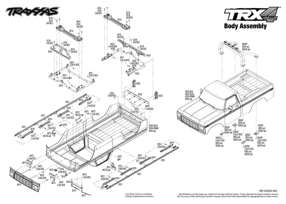 TRA92046-4BROWN Traxxas TRX-4 Ford F-150 Ranger XLT High Trail Edition - Brown ***SOLD SEPARATELY YOU will need this part # TRA2992 to run this truck
