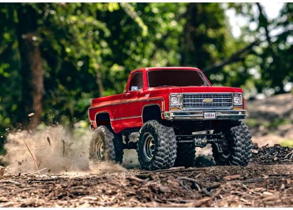TRA92056-4RED Traxxas TRX-4 Chevrolet K10 Cheyenne High Trail Edition - Red