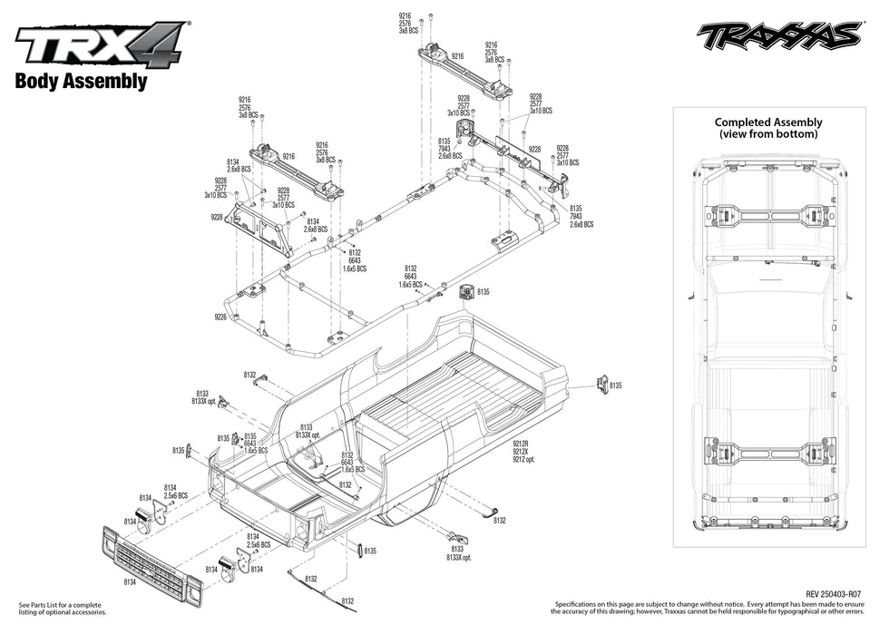 TRA92056-4COPPER Traxxas TRX-4 Chevrolet K10 Cheyenne High Trail Edition - Copper  YOU will need this part # TRA2992 to run this truck
