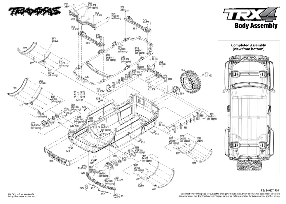 TRA92076-4 Traxxas TRX4 Scale & Trail 2021 Ford Bronco 1/10 Crawler - Red FOR LONG RUN TIME & QUICK CHARGER ORDER TRA2992