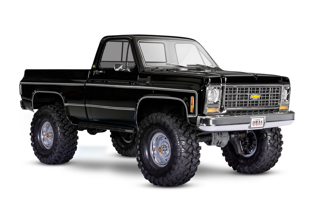 TRA92154-4BLACK Traxxas 1/10 TRX-4 1979 Chevrolet K10 Truck 4WD RTR- Black