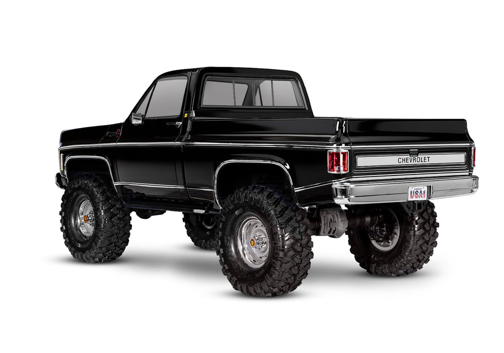TRA92154-4BLACK Traxxas 1/10 TRX-4 1979 Chevrolet K10 Truck 4WD RTR- Black